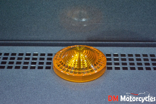 Yamaha genuine nos t90 t90d rx100 rx125 turn signal lens pn 1v1-83312-00