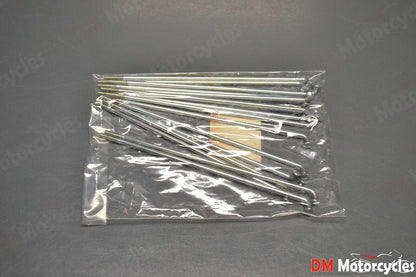 Yamaha genuine nos dt100 mx100 15pcs rear wheel spoke set pn 538-25304-00
