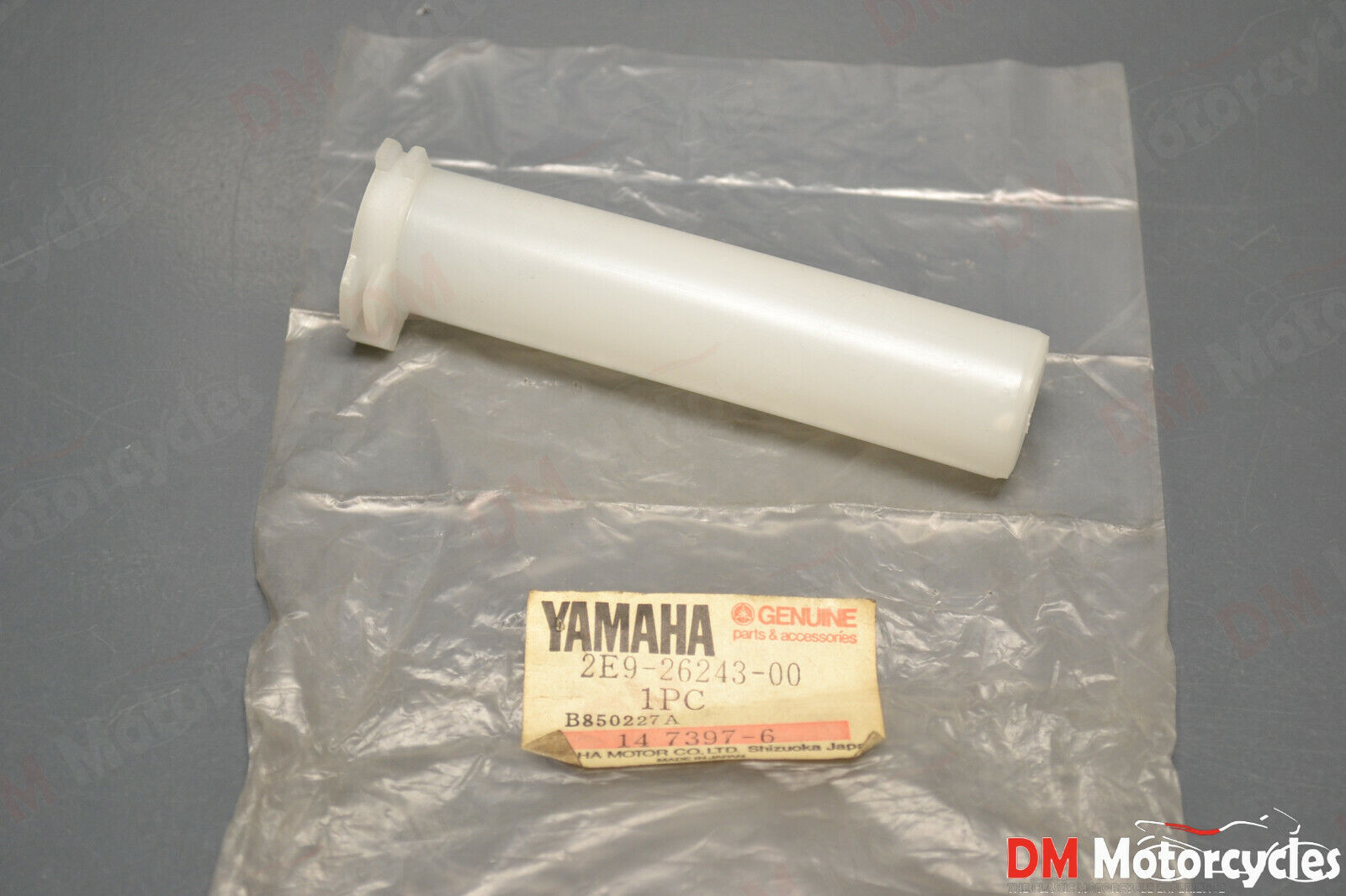 Yamaha genuine nos ma50 throttle tube pn 2e9-26243-00