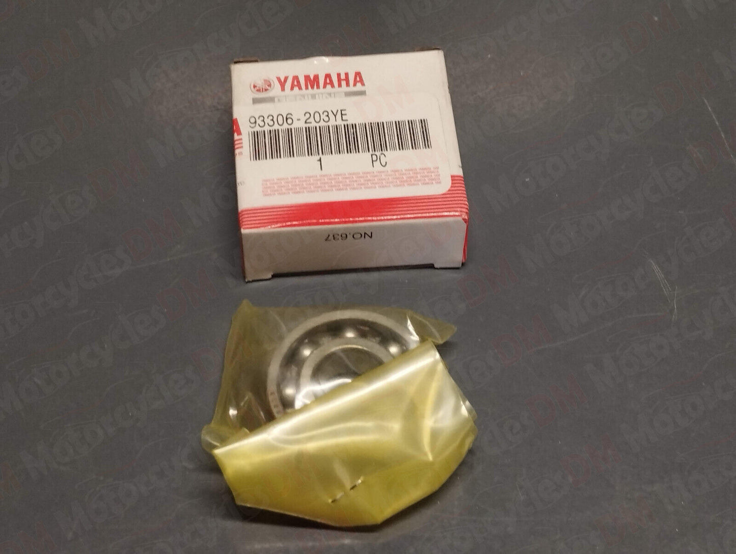 Yamaha genuine new yw 50 ya yn yq yw 100 bearing pn 93306-203ye