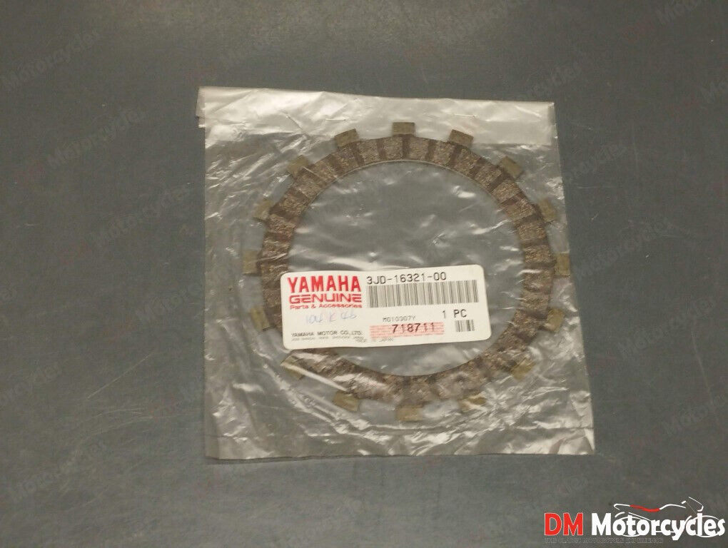 Yamaha genuine new yzf 600 yz 125 clutch friction plate pn 3jd-16321-00