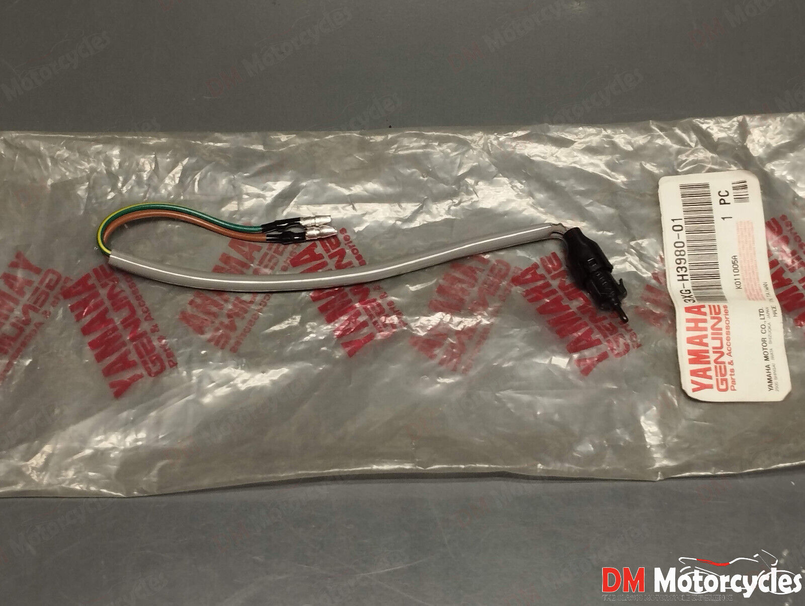 Yamaha genuine new yw 100 front brake switch pn 3xg-h3980-01