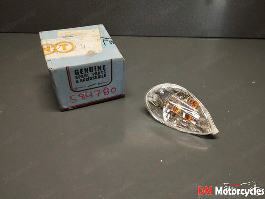 Piaggio genuine new liberty 50 4t 04 rear left turn signal pn 584780