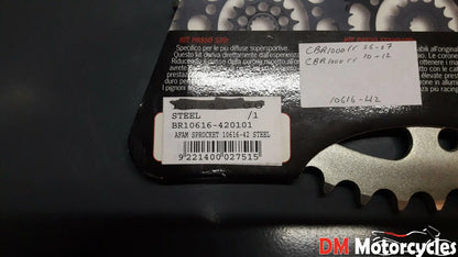 Afam Genuine new 42t 530 rear steel sprocket honda vtr cbr 929 954 pn 10616-42