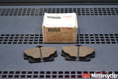 Yamaha genuine nos rd350 rz350 1984 front brake pad kit pn 43f-w0045-00