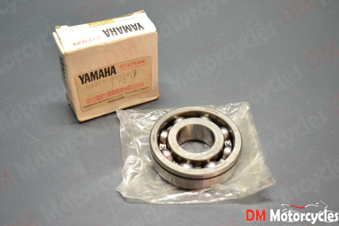 Yamaha genuine nos rd 250 rd 350 1974 BRG 6305 62MM gearbox bearing pn 93306-30504