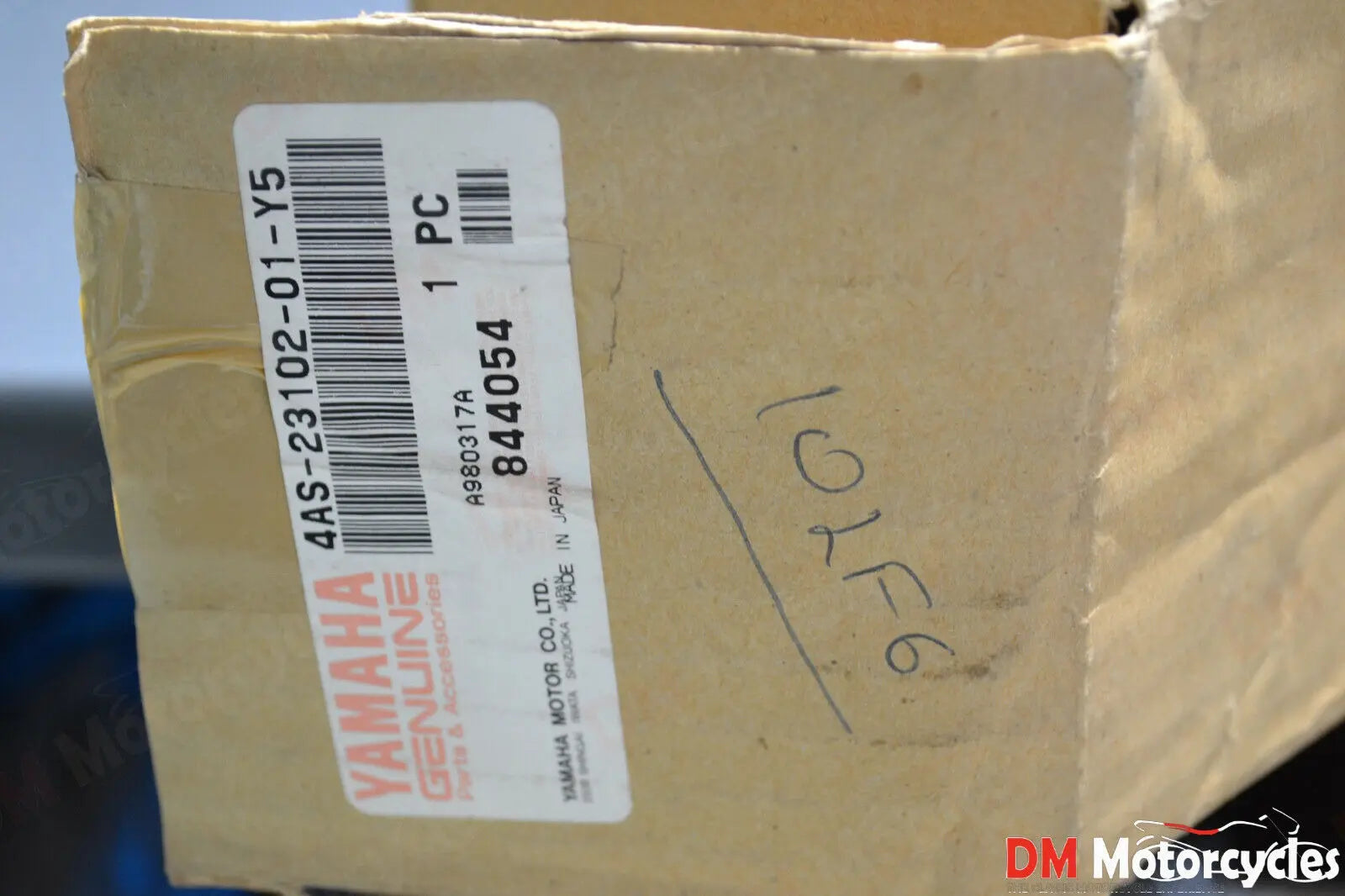 Yamaha genuine new fz750p fz 750 1FN police 1985 left fork pn 4as-23102-01-y5