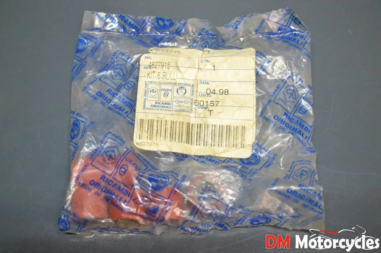 Piaggo genuine new Gilera runner 125 FX 2t Hexagon Lx roller kit pn 4827915