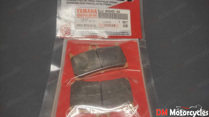 Yamaha genuine new fjr 1300 yzf r1 xv 1700 front brake pads pn 5jj-w0045-00