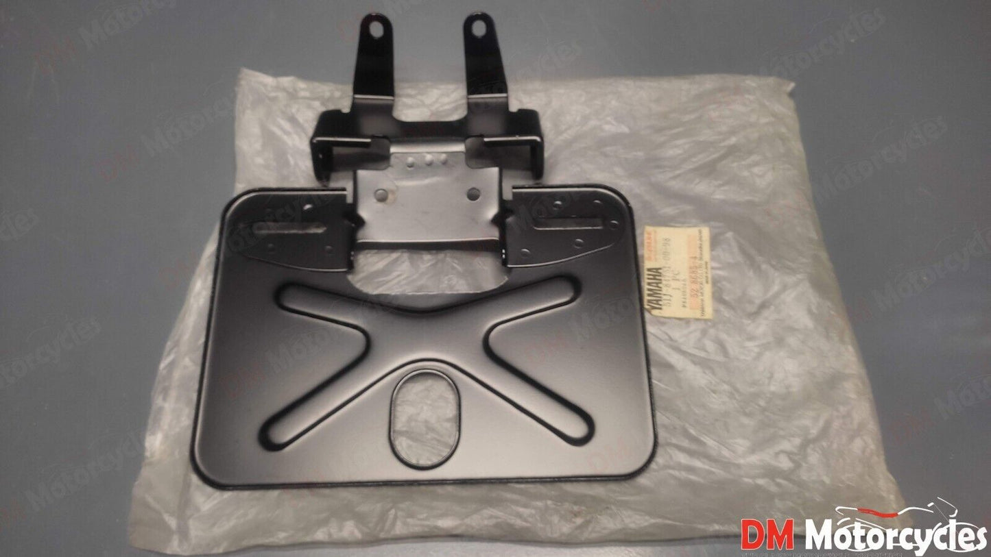 Yamaha genuine nos xj600 xj 600 1986 number plate assy pn 51j-84751-98