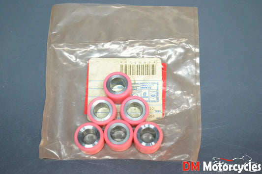 Piaggio genuine new hexagon gt gtx 250 23mm 23,3gr variator roller kit pn 495150