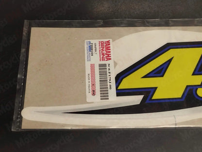 Yamaha genuine new yq 50 2007 emblem graphic 7 sticker decal pn 3c6-f179j-00