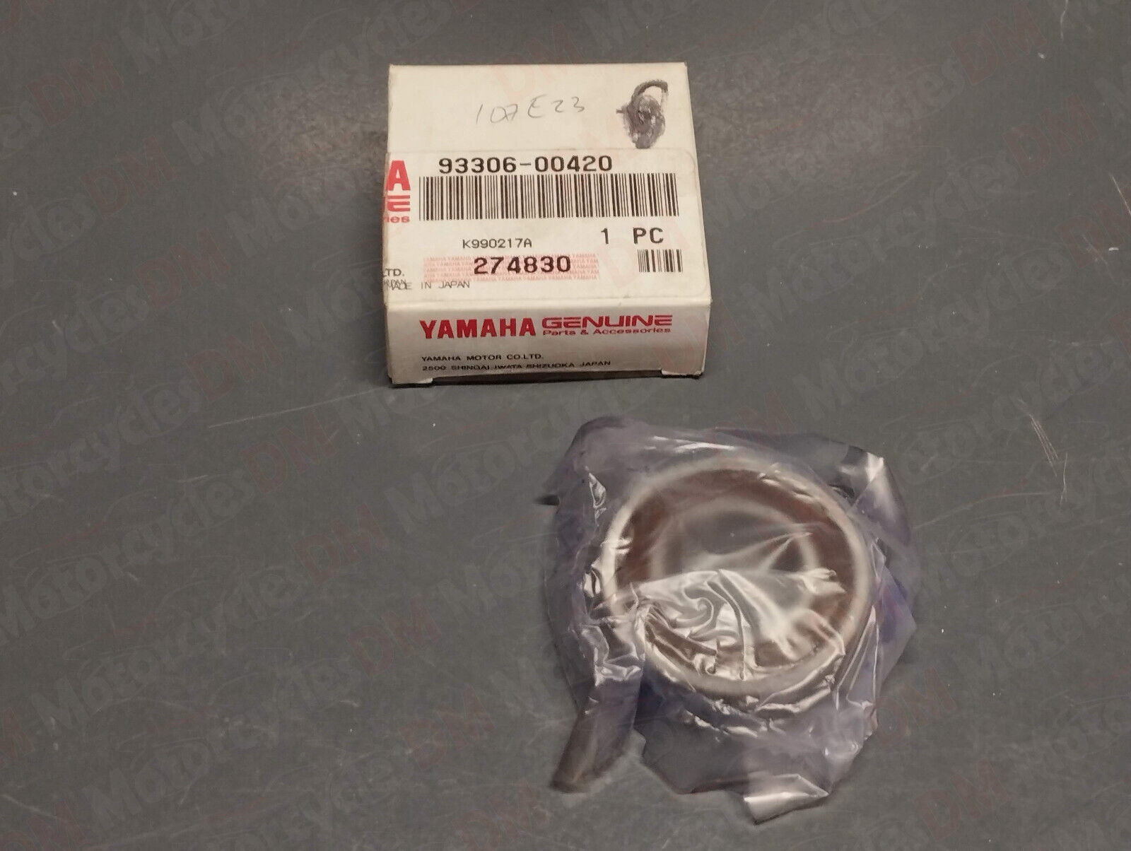 Yamaha genuine new xjr1300 xv 1900 1700 1600 yzf r1 r6 r7 bearing pn 93306-00420