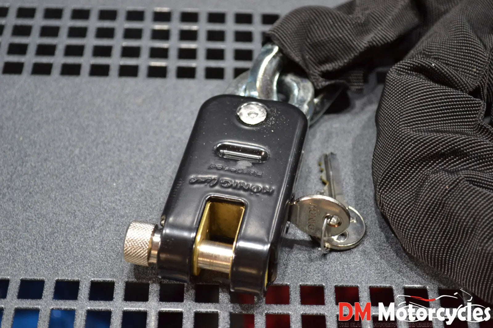 Piaggio genuine new security chain padlock 120mm pn 602943m