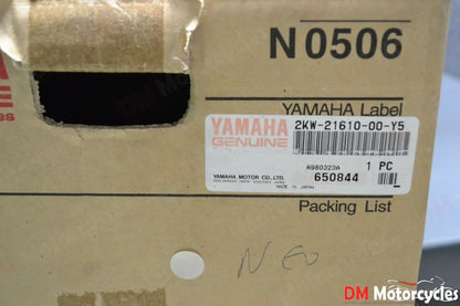 Yamaha genuine new fz750p fz 750 police rear metal fender pn 2kw-21610-00-y5