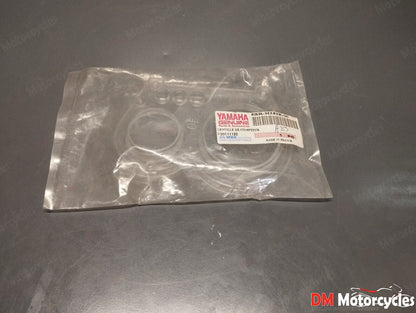 Yamaha genuine new yq 100 50 speedo meter frame glass cover pn 5br-h353k-00