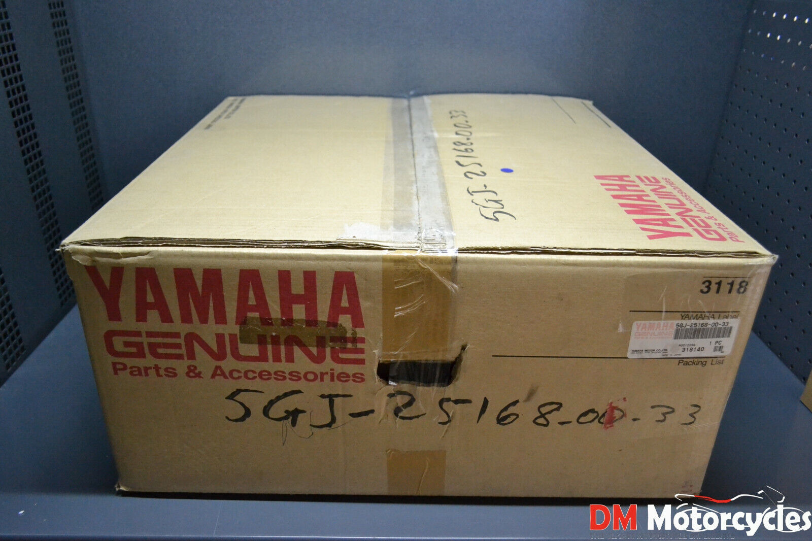 Yamaha genuine new xp 500 tmax 500 2001 front cast wheel rim pn 5gj-25168-00-33