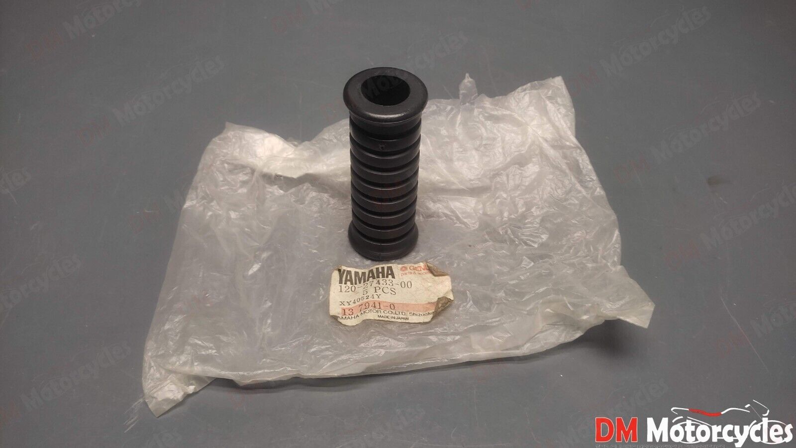 Yamaha genuine nos rd350 rd400 xt500 xt600 tw200 foot rubber pn 120-27433-00