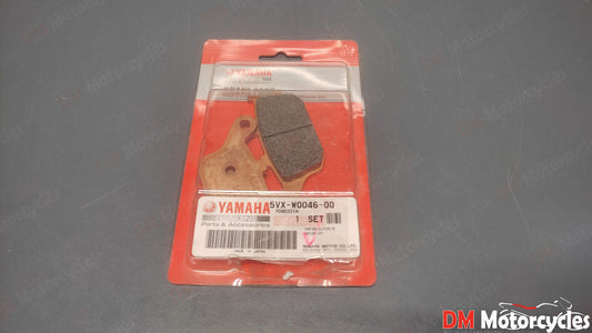 Yamaha genuine new yzf r1 r6 xsr 900 fz mt rear brake pad kit pn 5vx-w0046-00