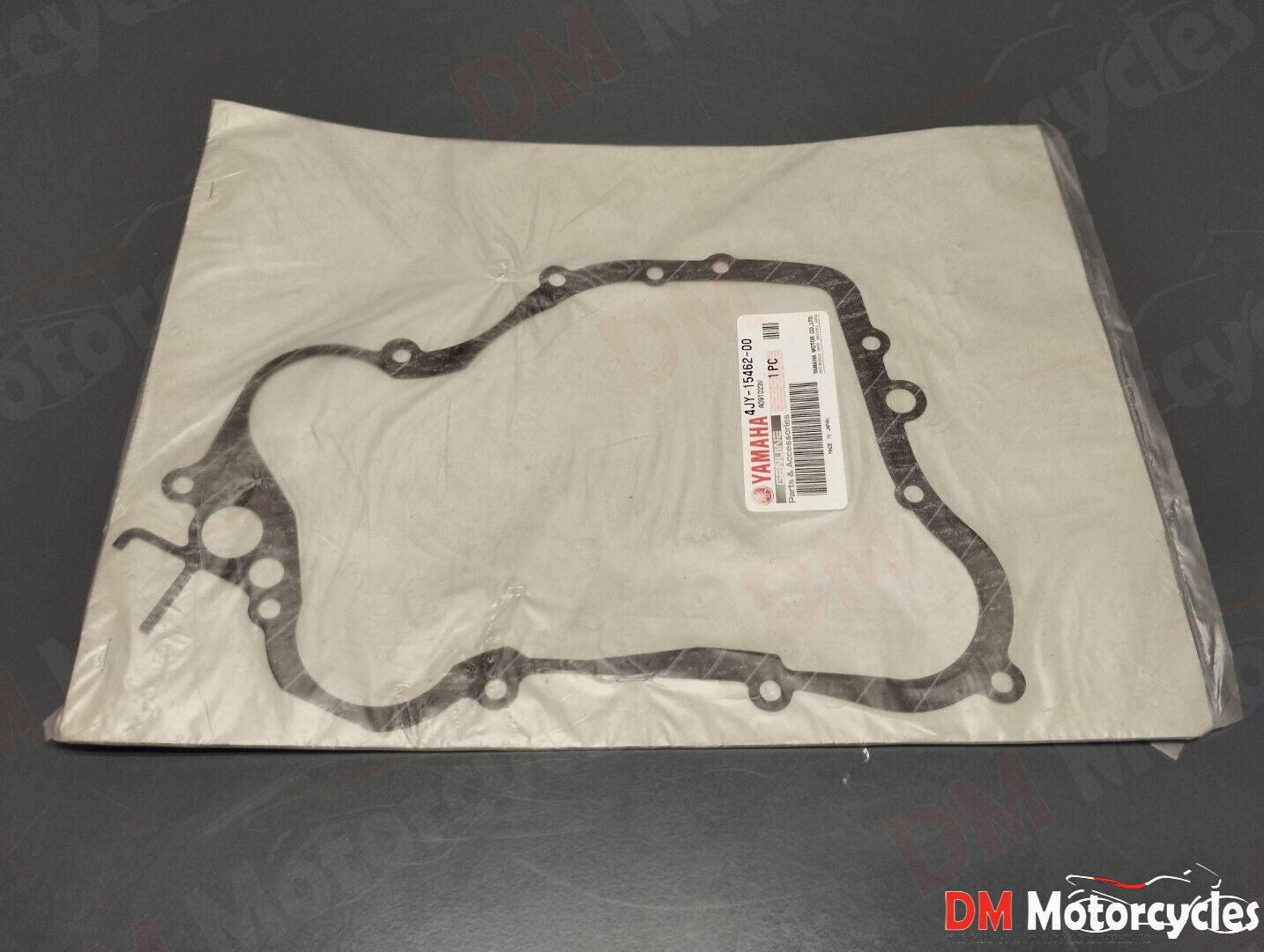 Yamaha genuine new yz 125 85 crankcase cover 3 gasket pn 4jy-15462-00