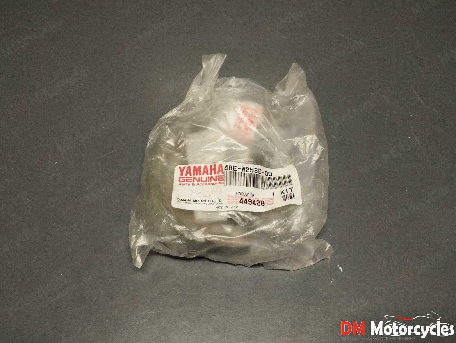 Yamaha genuine new yfm 350 225 200 125 xt 225 bw200 brake shoes kit 4be-w253e-00