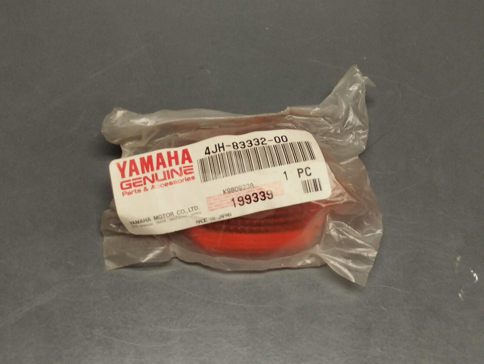 Yamaha oem yzf r7 fjr 1300 fzs 600 1000 flasher turn signal lens pn 4jh-83332-00