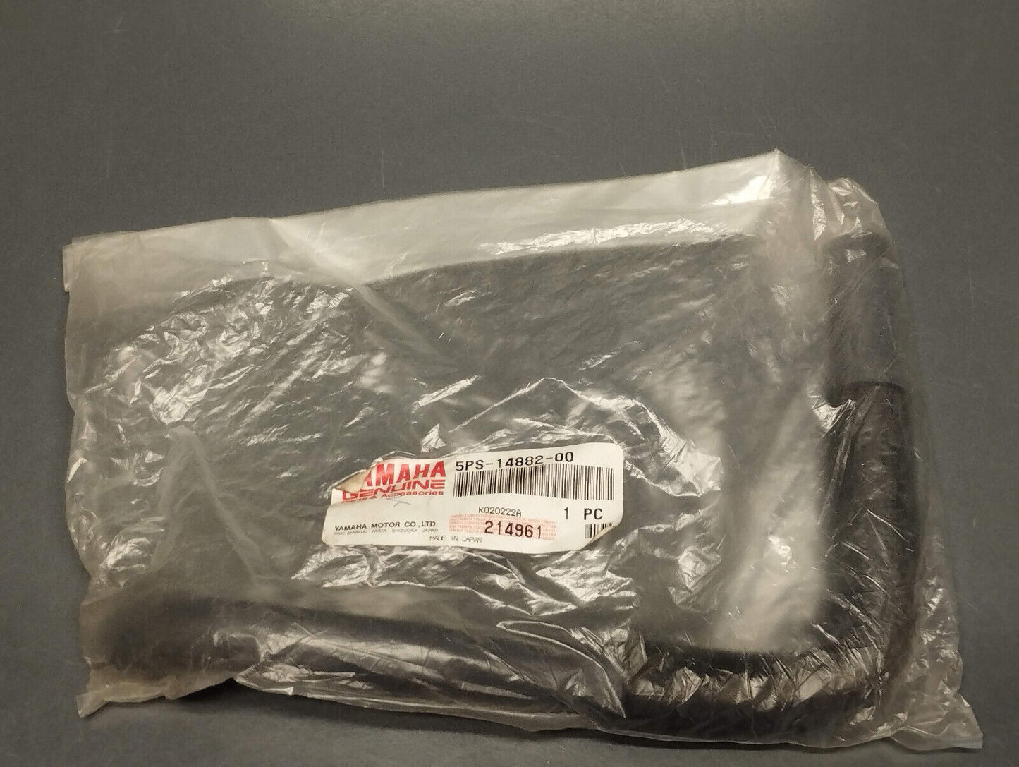 Yamaha genuine new tdm 900 intake hose bend 2 pn 5ps-14882-00