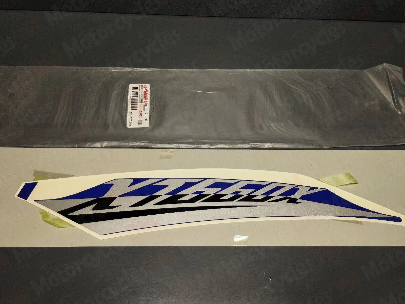 Yamaha XT660 Air Scoop Graphic Set 2 - 10S-2137D-00 | 2007
