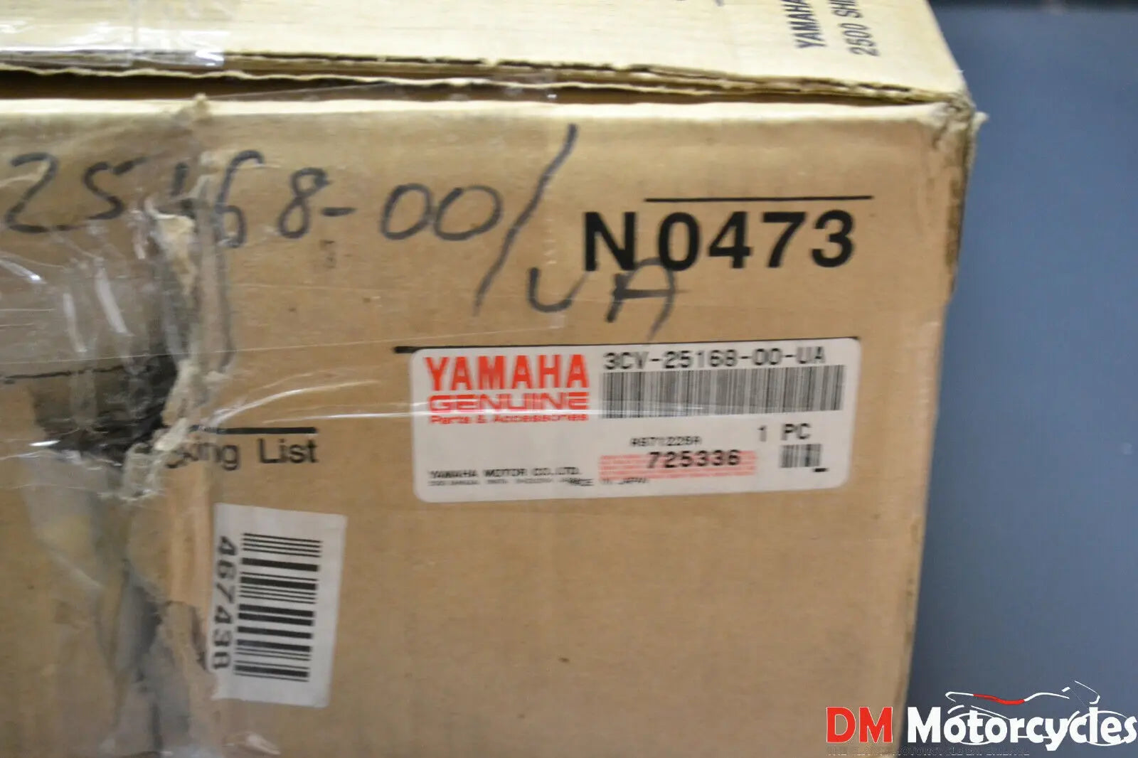 Yamaha genuine new fz 750 genesis 3ks6 front cast wheel rim pn 3cv-25168-00-ua