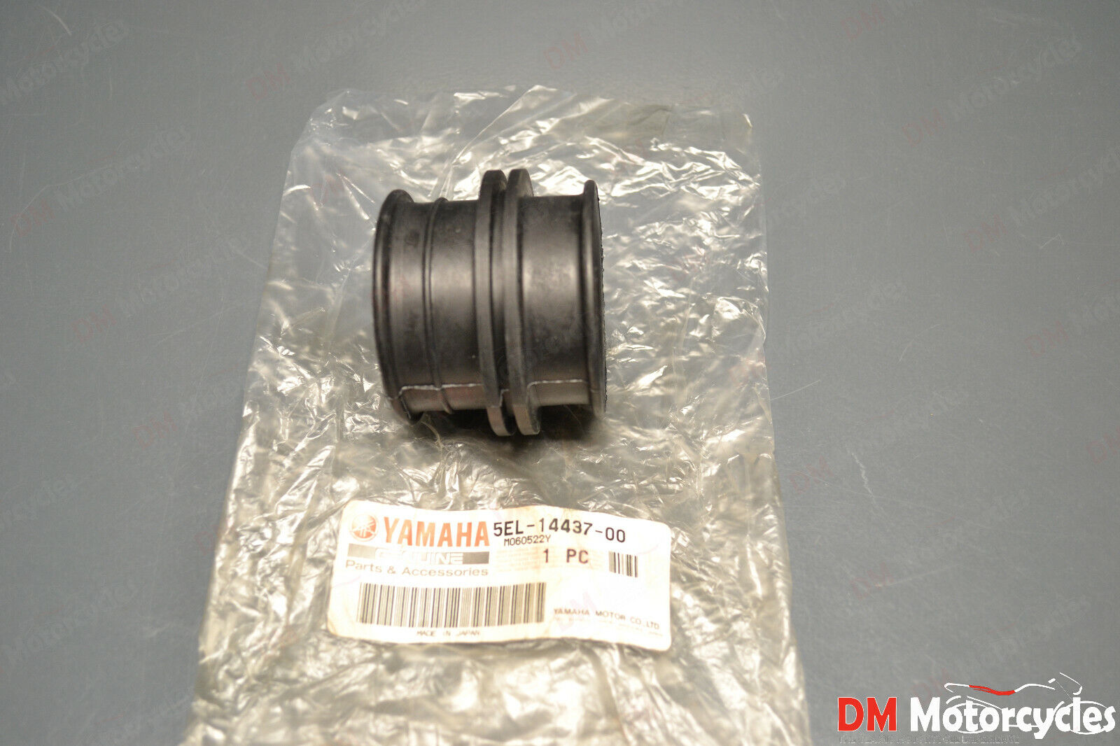 Yamaha genuine new v-star 1100 99 - 09 airbox joint pn 5el-14437-00