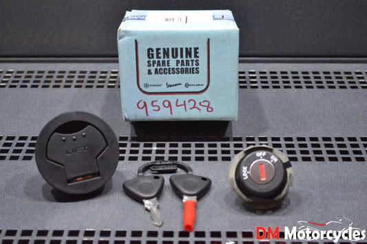 Piaggio genuine new gilera runner nrg 5 lock set kit pn 959428