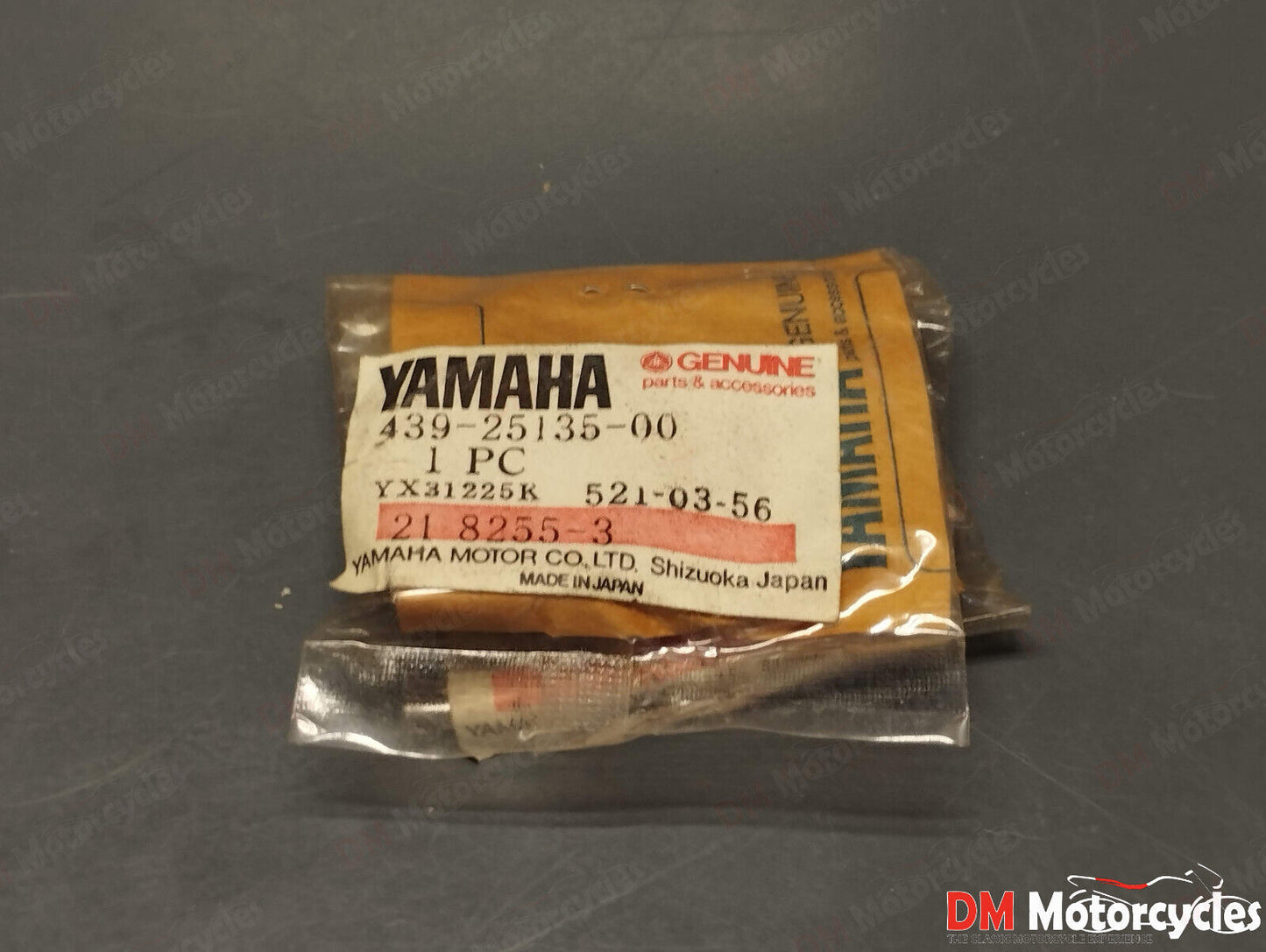 Yamaha oem lb 50 80 chappy front wheel speedometer drive gear pn 439-25135-00