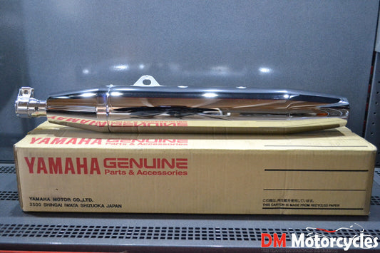 Yamaha genuine new xvs 650 drag star 2002 muffler comp 1 pn 4vr-14703-03-00