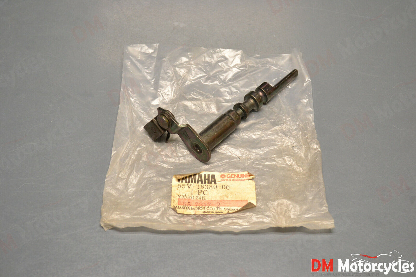 Yamaha genuine nos xt tt 350 push lever assembly pn 55v-16380-00