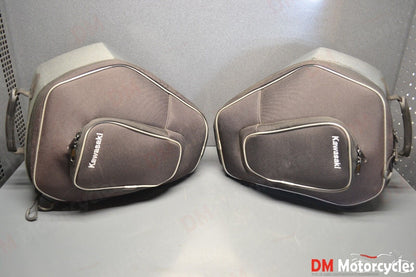 Kawasaki genuine used z650 ninja side panniers saddle bags