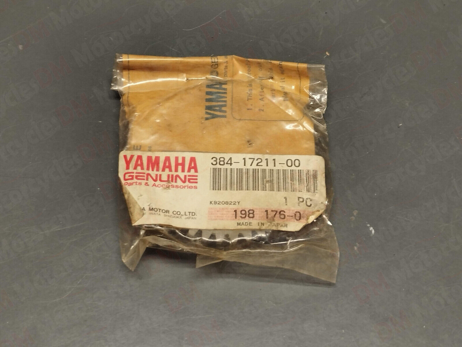 Yamaha genuine new lb 50 80 transmission 1st wheel gear (39t) pn 384-17211-00