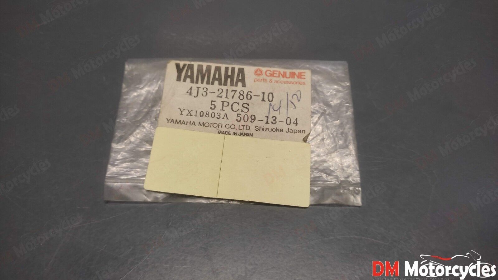 Yamaha genuine nos dt125mx dt 125 x1 side decal pn 4j3-21786-10