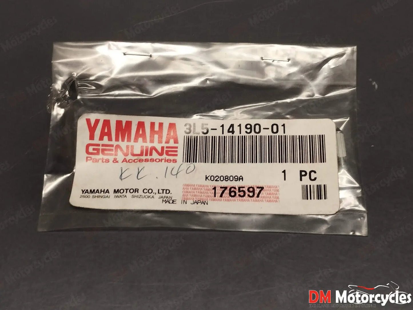 Yamaha genuine new dt tdr tzr 50 80 ysr 80 lc ma mj needle valve pn 3L5-14190-01