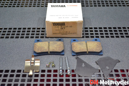 Yamaha genuine nos rd 500 xj 900 1984 front brake pad kit pn 31a-w0046-00