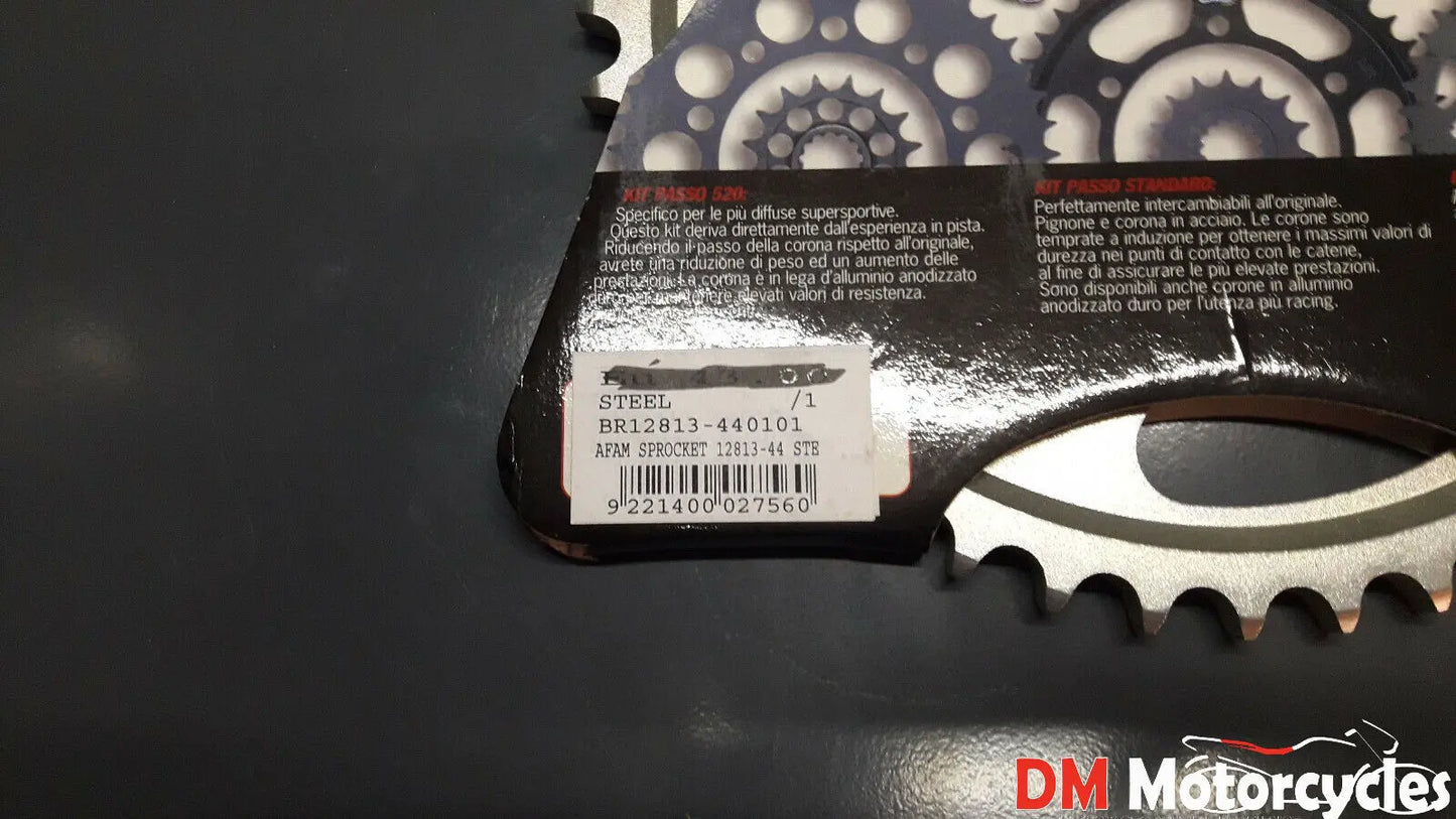 Afam Genuine new 44t 530 rear steel sprocket gsxr fzs fz6 xjr mt-01 pn 12813-42