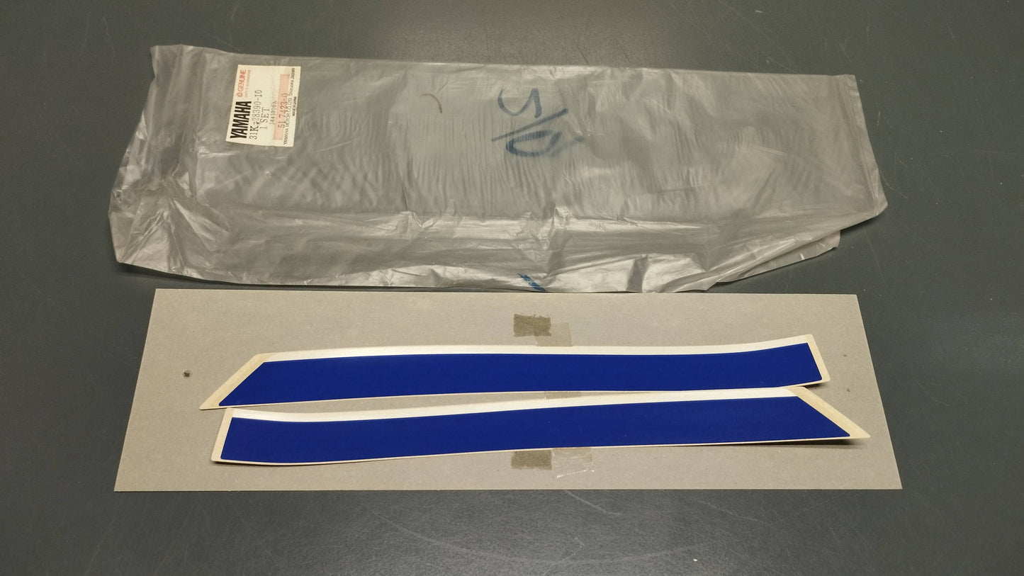 Yamaha genuine nos rd 350 rz 350 graphic set cowling decal pn 31k-28390-10