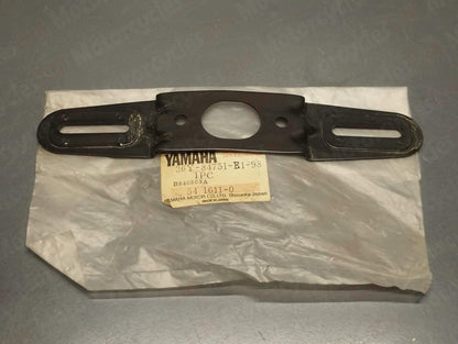 Yamaha genuine new FZX750 1993 license plate bracket mount pn 36Y-84751-E1-98