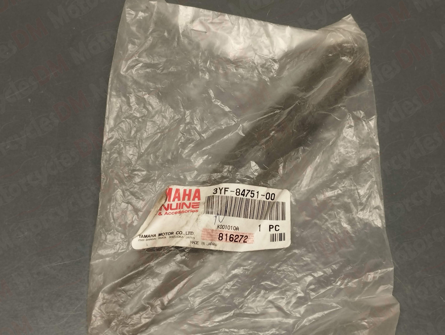 Yamaha genuine new xjr1300 xjr1200 number plate bracket pn 3YF-84751-00