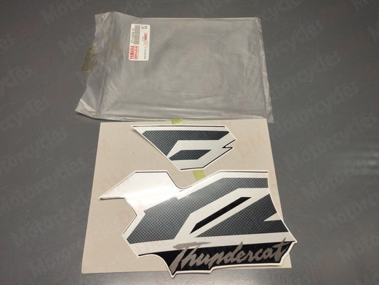 Yamaha oem new graphic set lower cover 3 decal for yzf 600r Thundercat '98 99 pn 4tv-28304-20