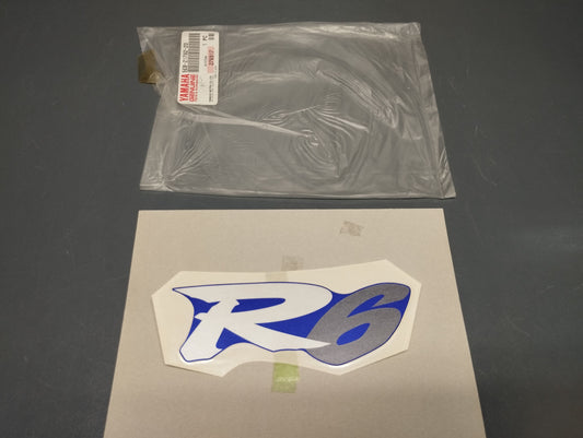 Yamaha genuine new yzf r6 emblem 2 decal pn 5eb-21782-20 - Www.dm-motorcycles.com