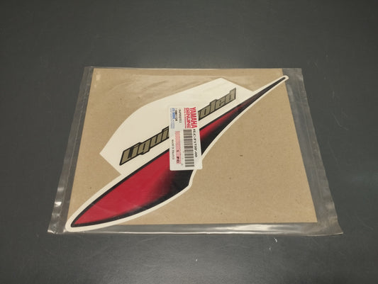 Yamaha genuine new yq50 aerox 1999 2000 graphic 2 sticker decal pn 5lc-f173f-00 - Www.dm-motorcycles.com