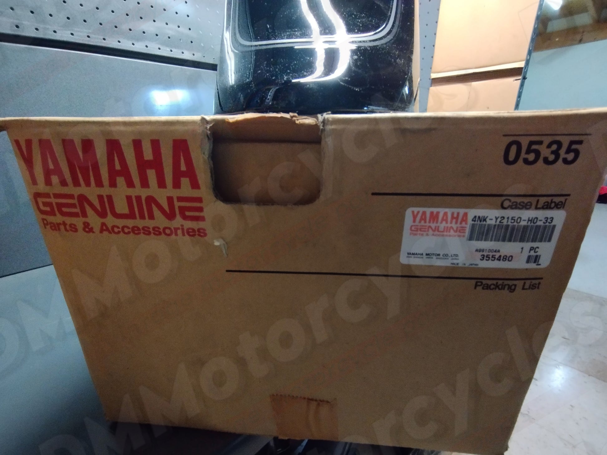 Yamaha genuine new XVZ 1300 Royal Star front fender pn 4nk-y2150-h0-33