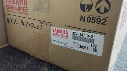 Yamaha genuine new yzf R1 1999 exhaust system assy pn 4xv-14710-01