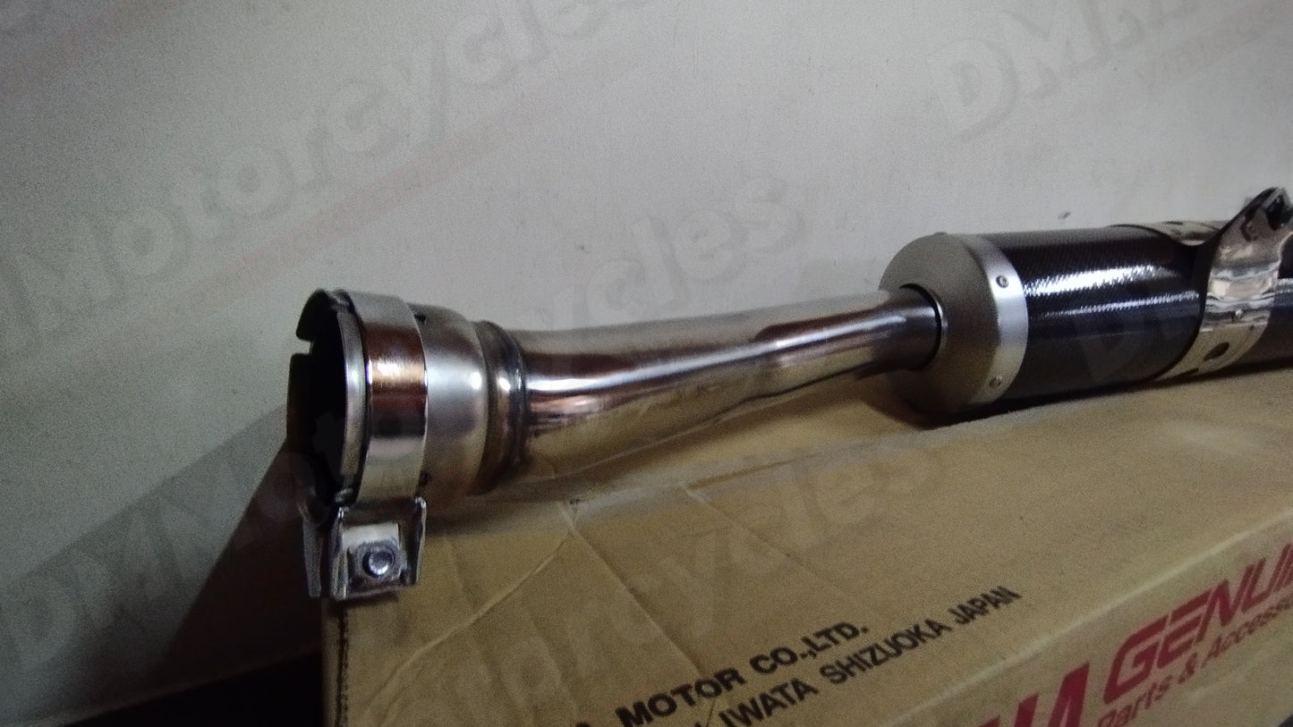 Yamaha genuine new yzf R1 1999 exhaust system assy pn 4xv-14710-01