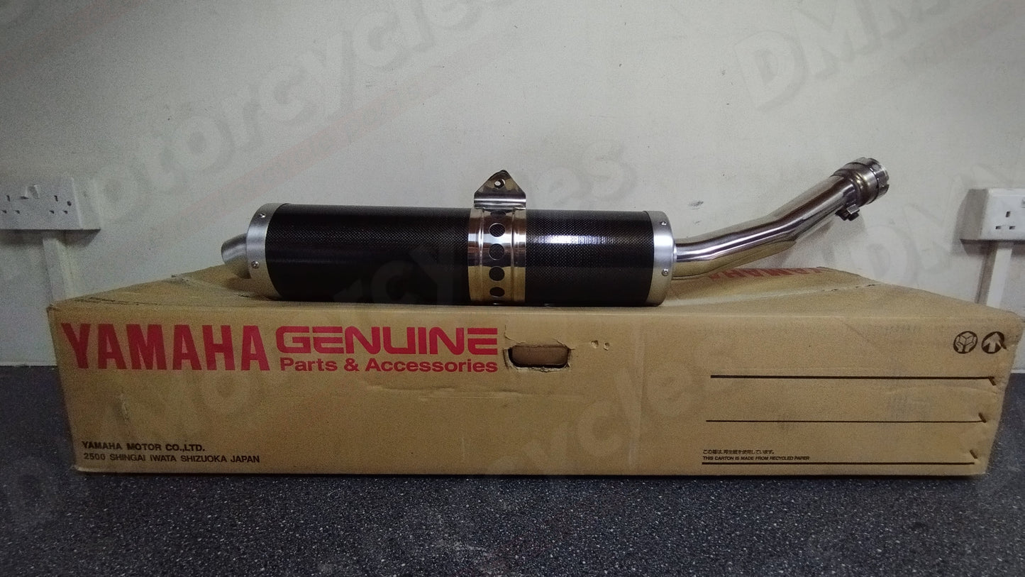 Yamaha genuine new yzf R1 1999 exhaust system assy pn 4xv-14710-01